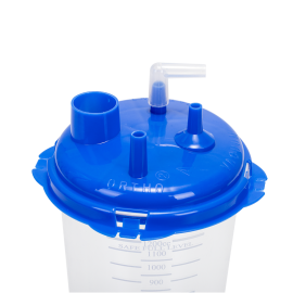 Disposable Suction Canister w/ Float Valve Shutoff