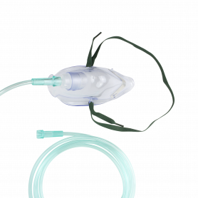 O2 Medium-Concentration Standard Mask w/ 7' (2.1 m) tubi