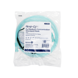 O2 Medium-Concentration Standard Mask w/ 7' (2.1 m) tubi