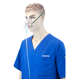O2 Medium-Concentration Standard Mask w/ 7'(2.1 m) tubin