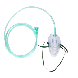 O2 Medium-Concentration Standard Mask w/ 7'(2.1 m) tubin