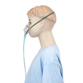 O2 Medium-Concentration Standard Mask w/ 7' (2.1 m) tubi