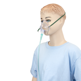O2 Medium-Concentration Standard Mask w/ 7' (2.1 m) tubi