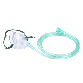 O2 Medium-Concentration Standard Mask w/ 7' (2.1 m) tubi