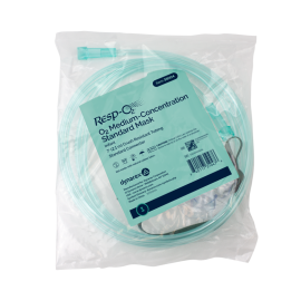 O2 Medium-Concentration Standard Mask w/ 7' (2.1 m) tubi
