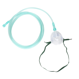 O2 Medium-Concentration Standard Mask w/ 7' (2.1 m) tubi
