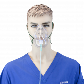 O2 Medium-Concentration Elongated Mask w/ 7' (2.1 m) tub