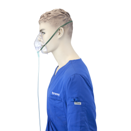 O2 Medium-Concentration Elongated Mask w/ 7' (2.1 m)tubi