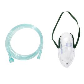 O2 Medium-Concentration Elongated Mask w/ 7' (2.1 m)tubi