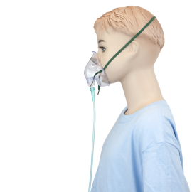O2 Medium-Concentration Elongated Mask w/ 7' (2.1 m) tub