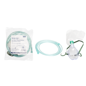 O2 High-Concentration Standard Mask w/ 7' (2.1 m) tubing