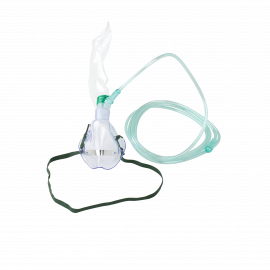 O2 High-Concentration Standard Mask w/ 7' (2.1 m) tubing