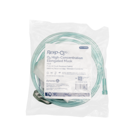 O2 High-Concentration Standard Mask w/ 7' (2.1 m) tubing