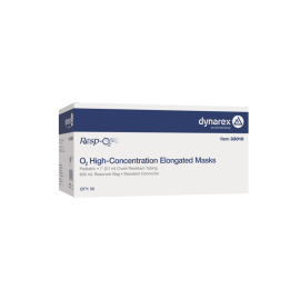O2 High-Concentration Standard Mask w/ 7' (2.1 m) tubing