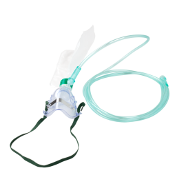 O2 High-Concentration Standard Mask w/ 7' (2.1 m) tubing