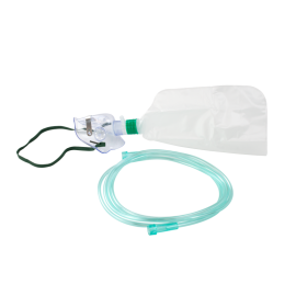 O2 High-Concentration Standard Mask w/ 7' (2.1 m) tubing