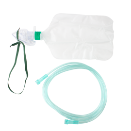 O2 High-Concentration Standard Mask w/ 7' (2.1 m) tubing