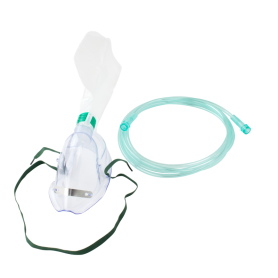 O2 High-Concentration Elongated Mask w/ 7' (2.1 m) tubin