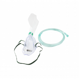 O2 High-Concentration Elongated Mask w/ 7' (2.1 m) tubin