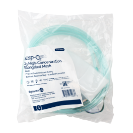 O2 High-Concentration Elongated Mask w/ 7' (2.1 m) tubin
