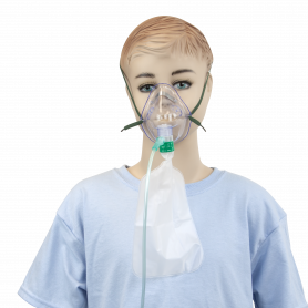 O2 High-Concentration Elongated Mask w/ 7' (2.1 m) tubin