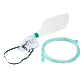 O2 High-Concentration Elongated Mask w/ 7' (2.1 m) tubin