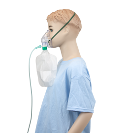 O2 High-Concentration Elongated Mask w/ 7' (2.1 m) tubin