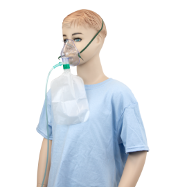 O2 High-Concentration Elongated Mask w/ 7' (2.1 m) tubin