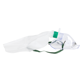 Non-Rebreather Elongated Mask w/ Safety Vent w/ 7' (2.1 m) t