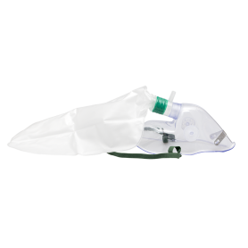 Non-Rebreather Elongated Mask w/ 7' (2.1 m) tubing, 1000 ml
