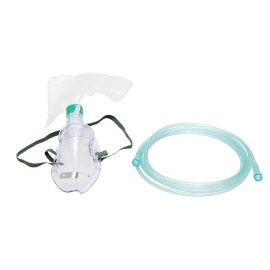 Non-Rebreather Elongated Mask w/ 7' (2.1 m) tubing, 1000 ml