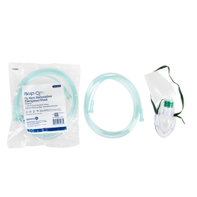 Non-Rebreather Elongated Mask w/ 7' (2.1 m) tubing, 600 ml R