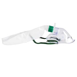 Non-Rebreather Elongated Mask w/ 7' (2.1 m) tubing, 600 ml R