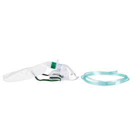 Non-Rebreather Elongated Mask w/ 7' (2.1 m) tubing, 600 ml R