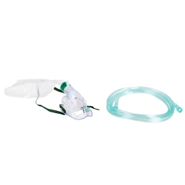 Non-Rebreather Elongated Mask w/ 7' (2.1 m) tubing, 600 ml R