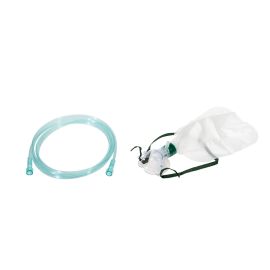 Non-Rebreather Standard Mask w/ 7' (2.1 m) tubing, 600 ml Re