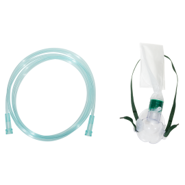 Non-Rebreather Standard Mask w/ 7' (2.1 m) tubing, 600 ml Re