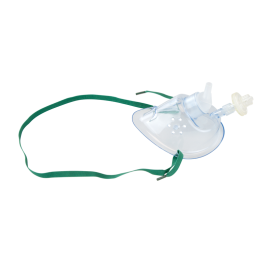 EtCO2 Elongated Mask w/ CO2 sampling line w/ 7' (2.1 m)