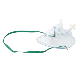 EtCO2 Elongated Mask w/ CO2 sampling line w/ 7' (2.1 m)