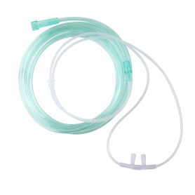 Nasal Oxygen Cannula Flared Tip w/ 7' (2.1 m) Crush Resistan