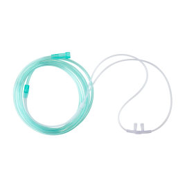 Nasal Oxygen Cannula Flared Tip w/ 7' (2.1 m) Crush Resistan
