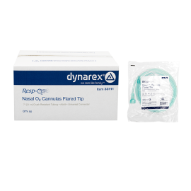 Nasal Oxygen Cannula Flared Tip w/ 7' (2.1 m) Crush Resistan
