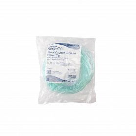 Nasal Oxygen Cannula Flared Tip w/ 14' (4.3 m) Crush Resista