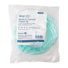 Nasal Oxygen Cannula Flared Tip w/ 14' (4.3 m) Crush Resista