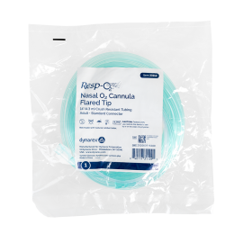 Nasal Oxygen Cannula Flared Tip w/ 14' (4.3 m) Crush Resista