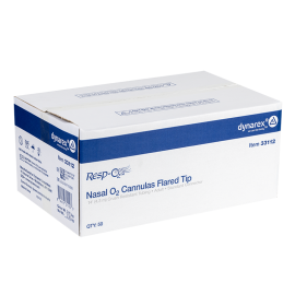 Nasal Oxygen Cannula Flared Tip w/ 14' (4.3 m) Crush Resista