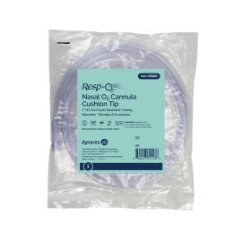 Nasal Oxygen Cannula Cushion Tip w/ 7' (2.1 m) Crush Resista
