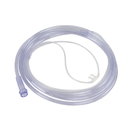 Nasal Oxygen Cannula Cushion Tip w/ 7' (2.1 m) Crush Resista