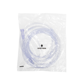 Nasal Oxygen Cannula Cushion Tip w/ 7' (2.1 m) Crush Resista