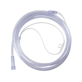 Nasal Oxygen Cannula Cushion Tip w/ 7' (2.1 m) Crush Resista